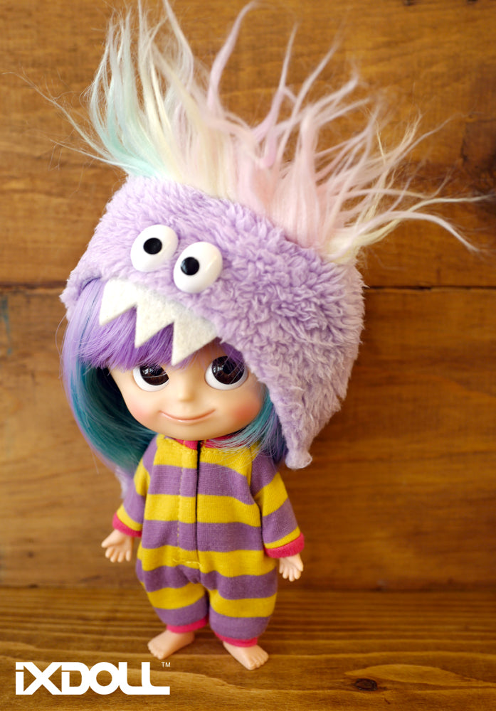 [AHT37] Scary Monster Hat / Lilac Purple