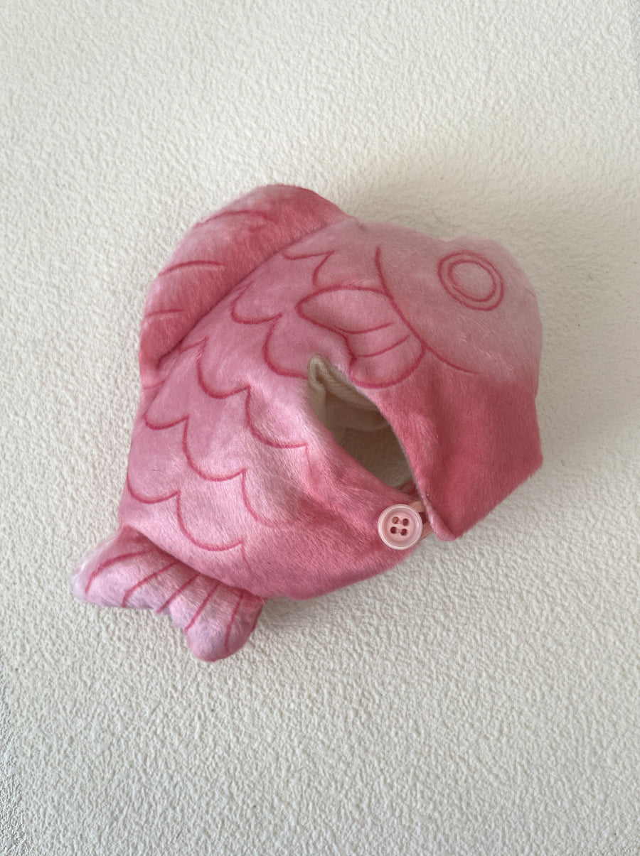 [AHT58b-O] Summer Festvial Hat 鯛魚燒 pink** AMMC/MMC size**