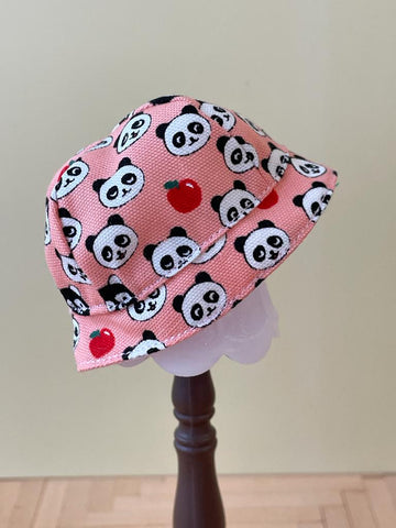 [MDF015e] Mui Summer bucket hat 熊貓 / panda ♡  肥妹  size ♡
