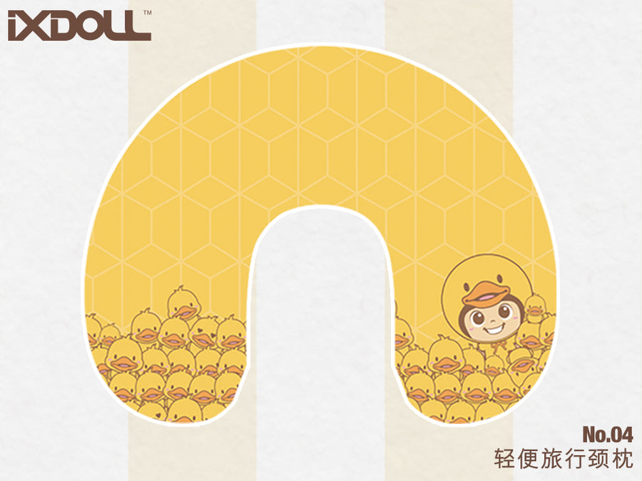 [STS04] Travel Pillow (BuBu Bathing Duck)