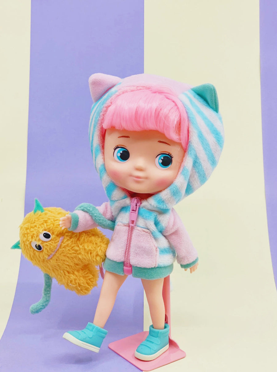 [H001-O] Hachichi Series- Paw Paw Monster/ Pink ver.