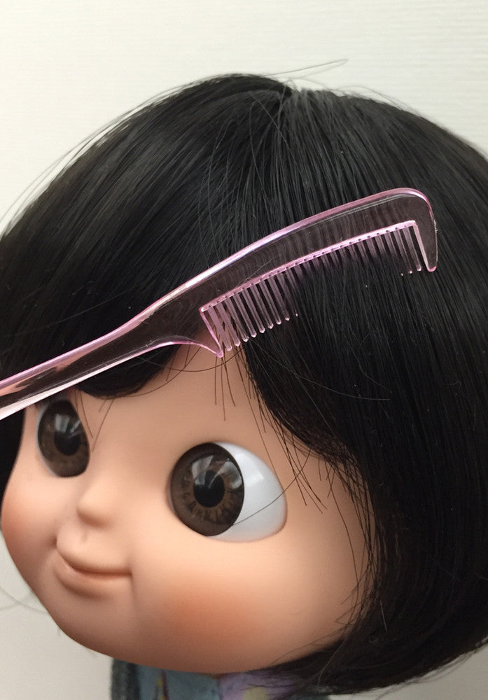 [AHC08] Mini Tail Hair Comb / Blue