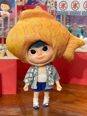 [AHT58a-O] Summer Festvial Hat 鯛魚燒 原色** AMMC/MMC size**
