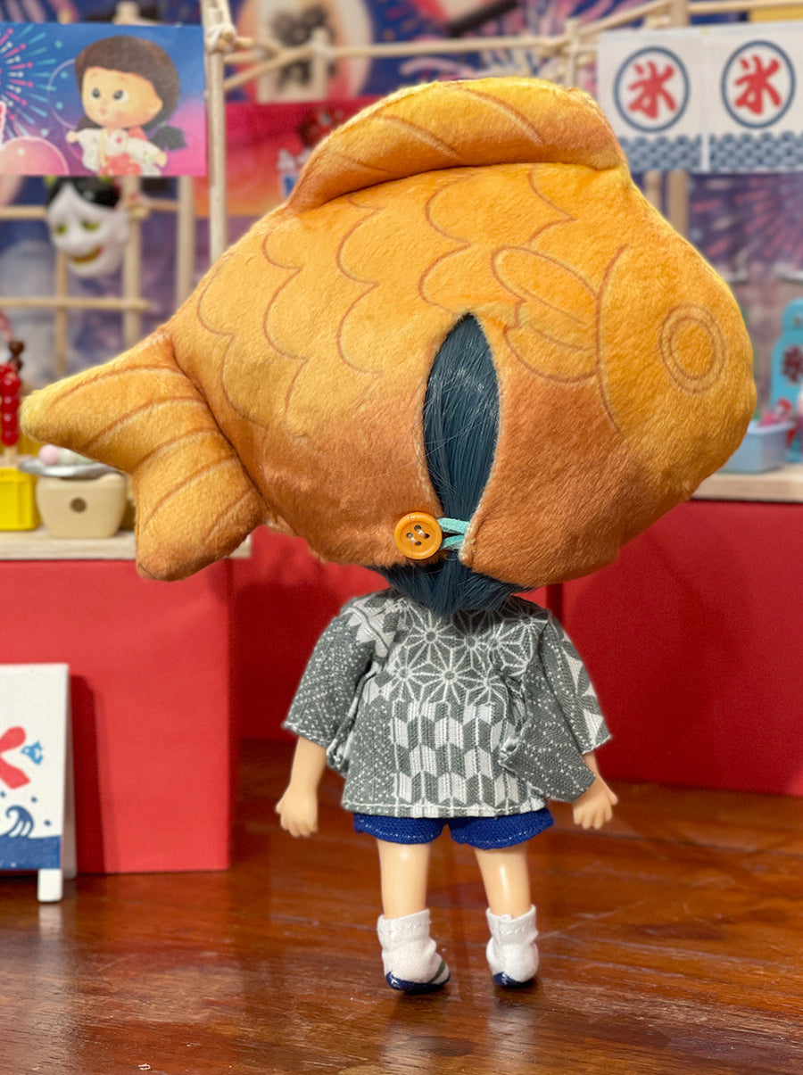 [AHT58a-O] Summer Festvial Hat 鯛魚燒 原色** AMMC/MMC size**
