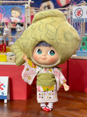 [AHT58c-O] Summer Festvial Hat 鯛魚燒 抹茶綠** AMMC/MMC size**