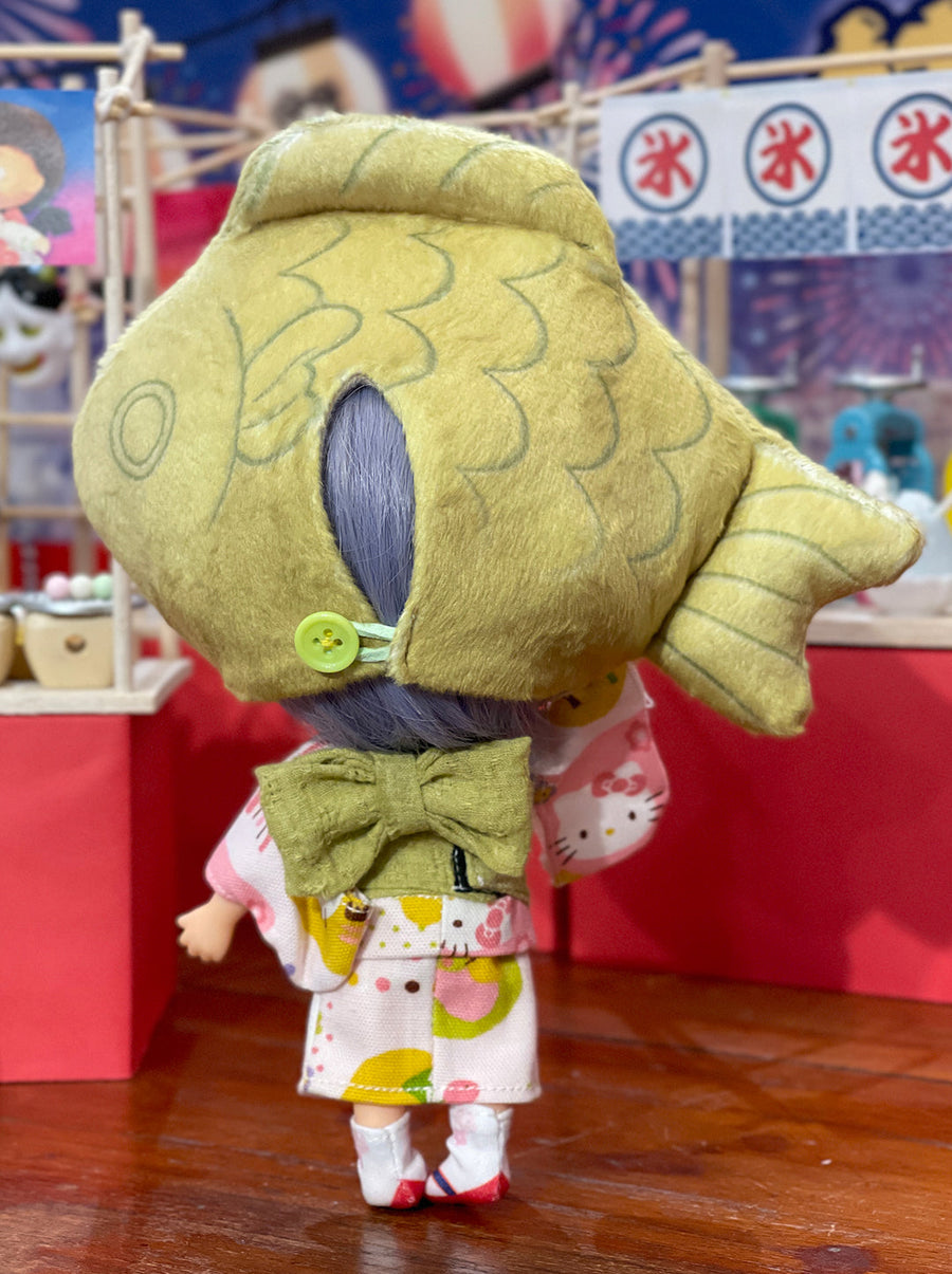 [AHT58c-O] Summer Festvial Hat 鯛魚燒 抹茶綠** AMMC/MMC size**