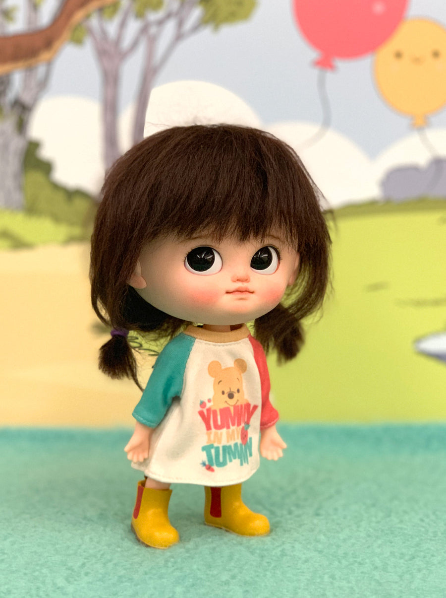 [OF394/A ] Disney Winnie the Pooh Mui-chan Tee set (Exclusively For Hong Kong)