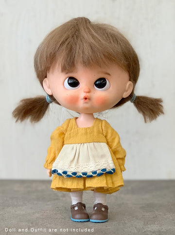 [DW32] Mohair Wig- Shoulder Length / Blonde