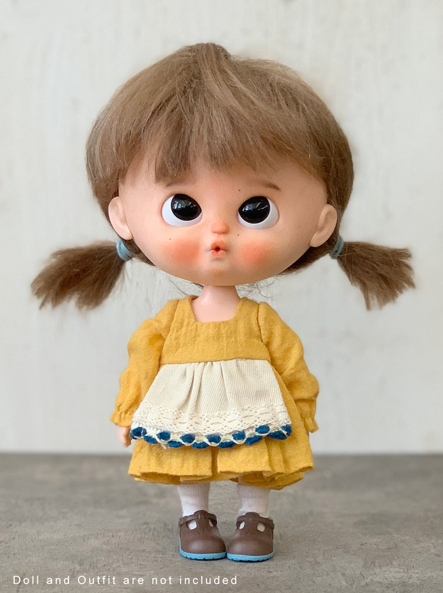 [DW32] Mohair Wig- Shoulder Length / Blonde