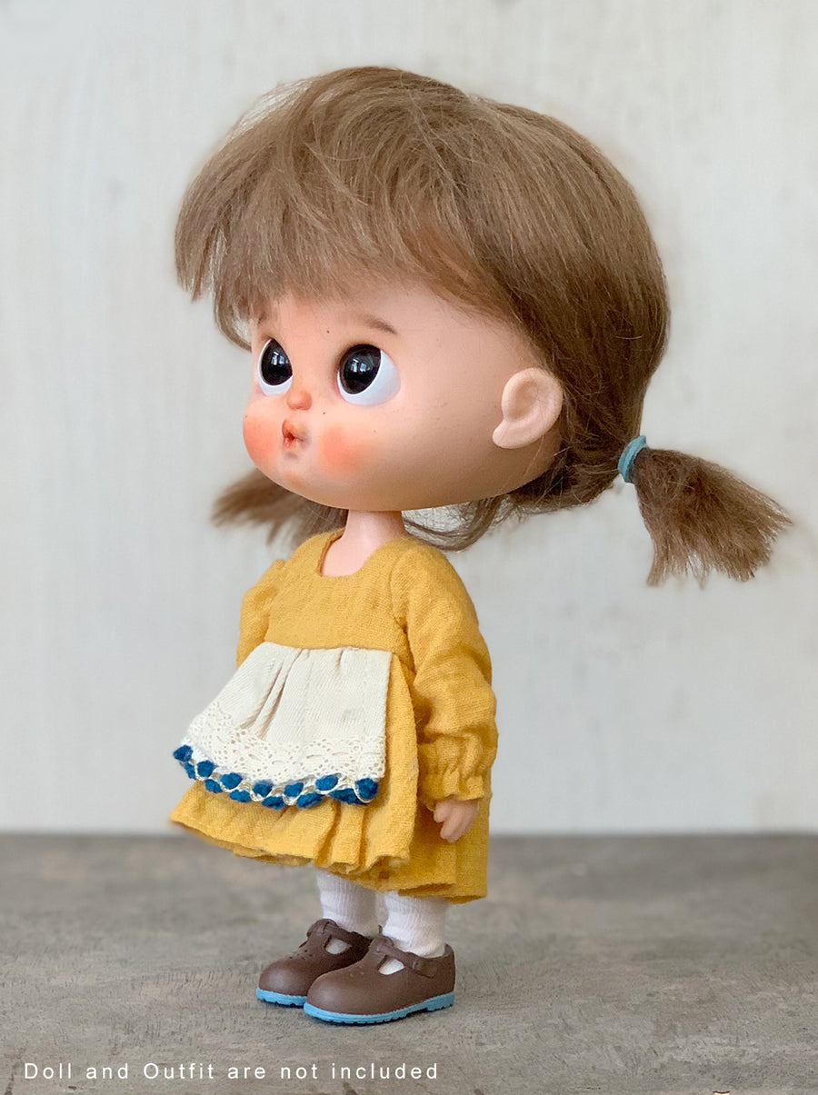 [DW32] Mohair Wig- Shoulder Length / Blonde