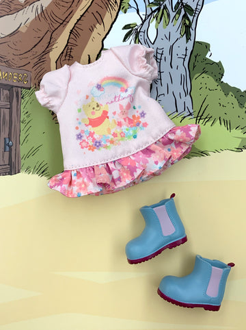 [OF397/D ] Disney Winnie the Pooh Edition Mui-chan Sakura Dress / Pink (Exclusively For Hong Kong)