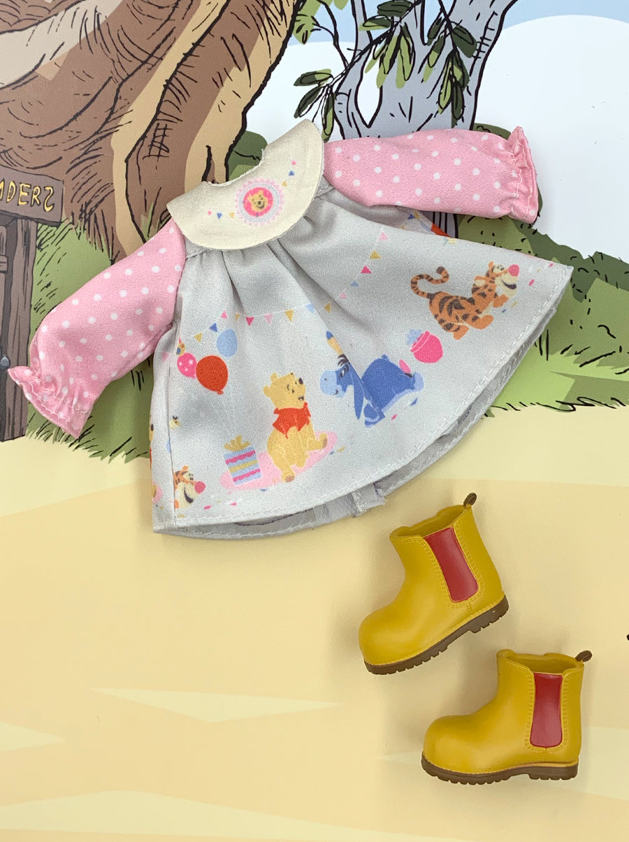 [OF395/E ] Disney Winnie the Pooh Edition Mui-chan Party Dress (Exclusively For Hong Kong)