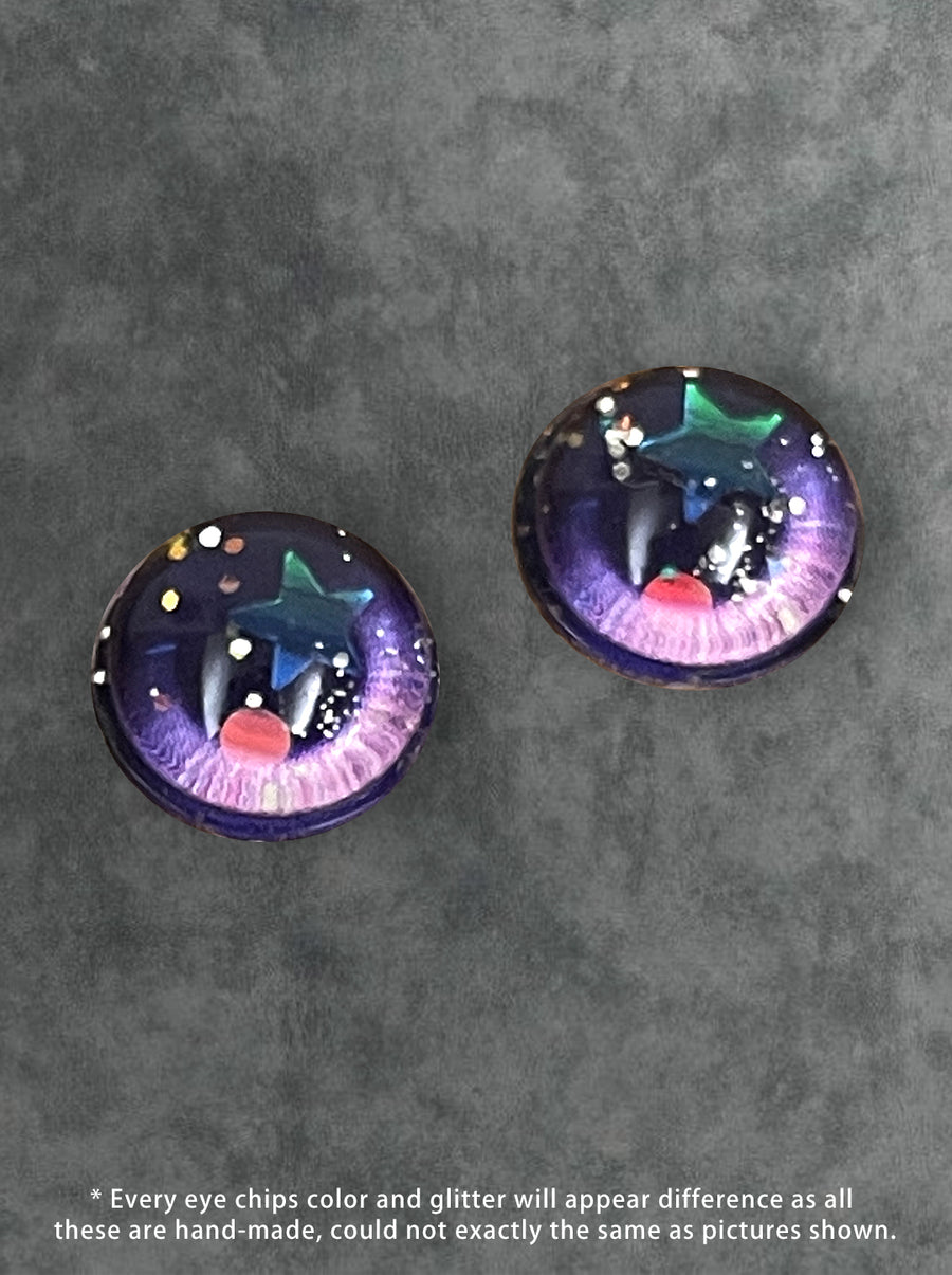 [AEC14] AMMC Doll - Purple with glitter eye chips