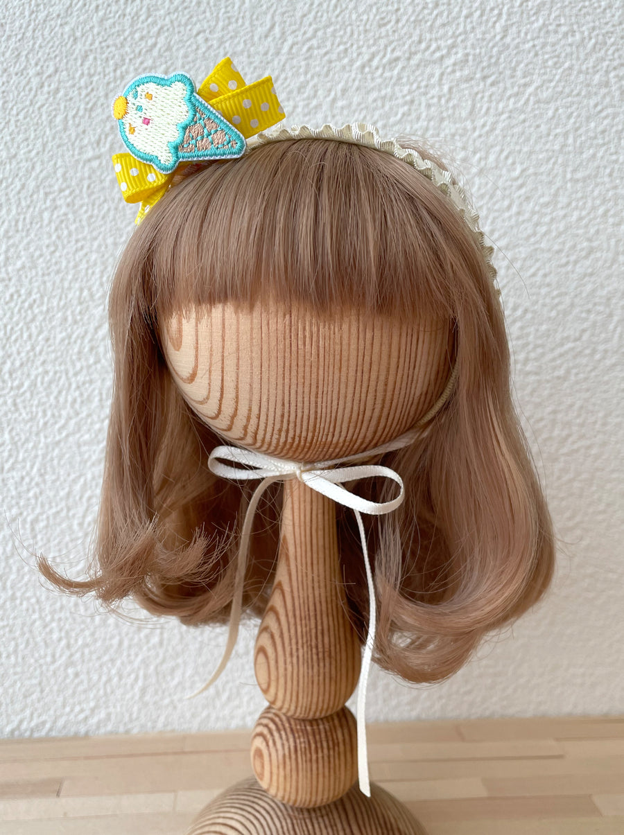 [AHC45c]  M Bakery Hair band Ice-cream *肥妹 size*