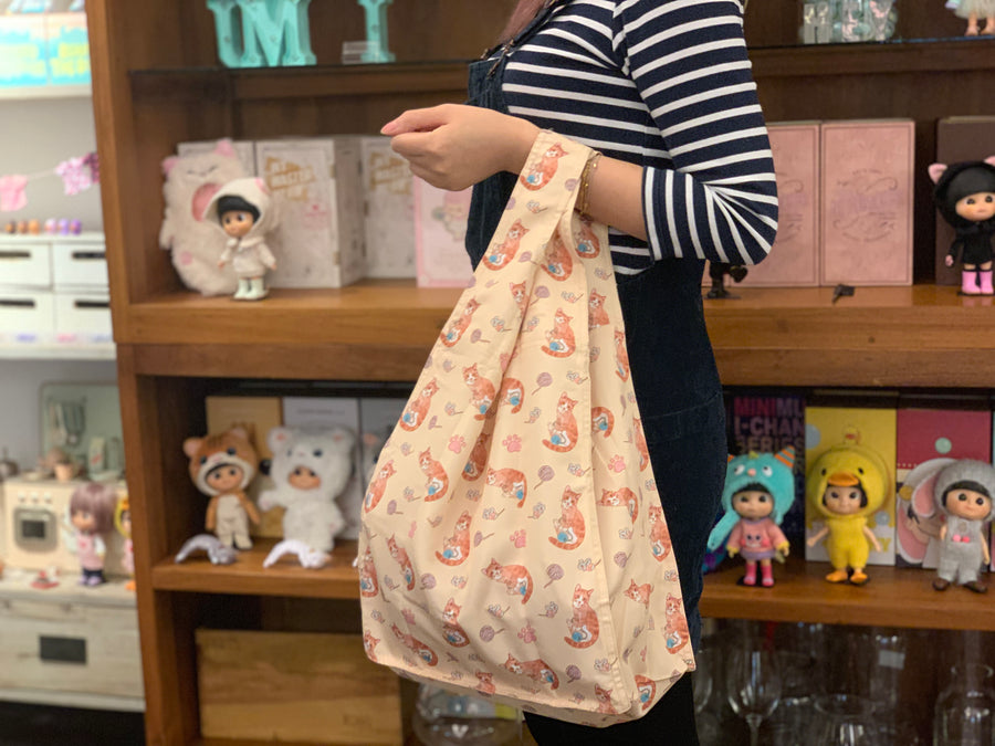 [MBG04] Shopping Bag Dreamy Meow Cream