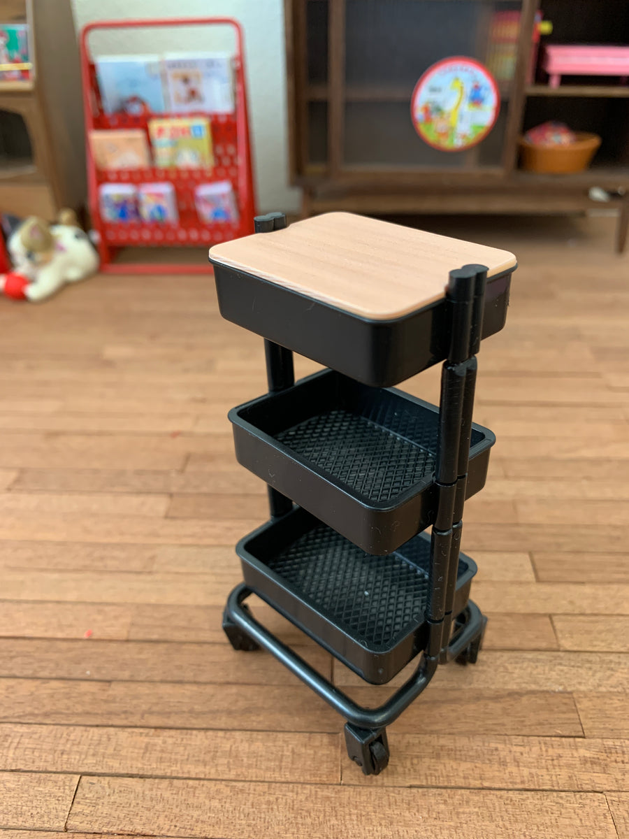 [ATY50] Storage Trolleys (Black)