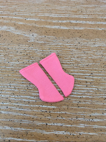 [OF236] Colorfully Sock (Sunkist Coral)