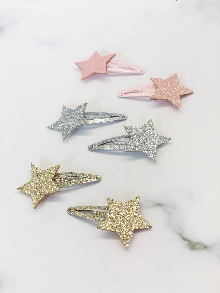 [AHC24] Shinning Huge Star Hair Clip Set