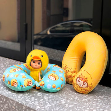 [STS03] Travel Pillow (MuiMui Bubble Bath)