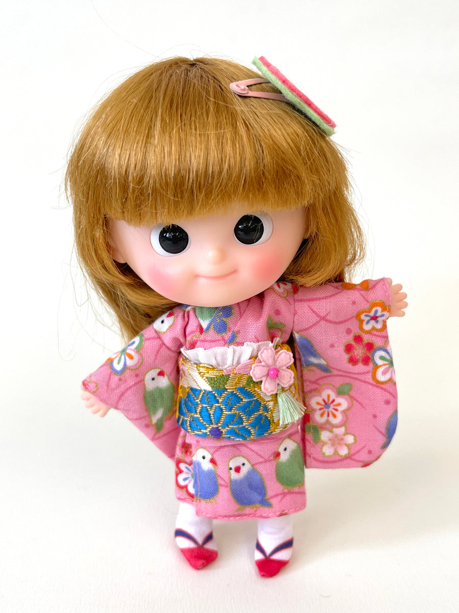 [MDF011a] KIMONO set A ♡ 粉紅色 ♡  肥妹/pocket mui size♡