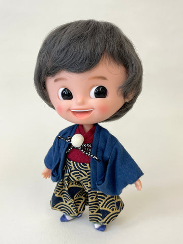 [OF453c] 和服 KIMONO BOY ♡ 藍色 ♡ AMMC/MMC size