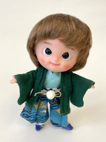 [MDF011c] KIMONO set C ♡ 綠色 ♡  肥妹/pocket mui size♡