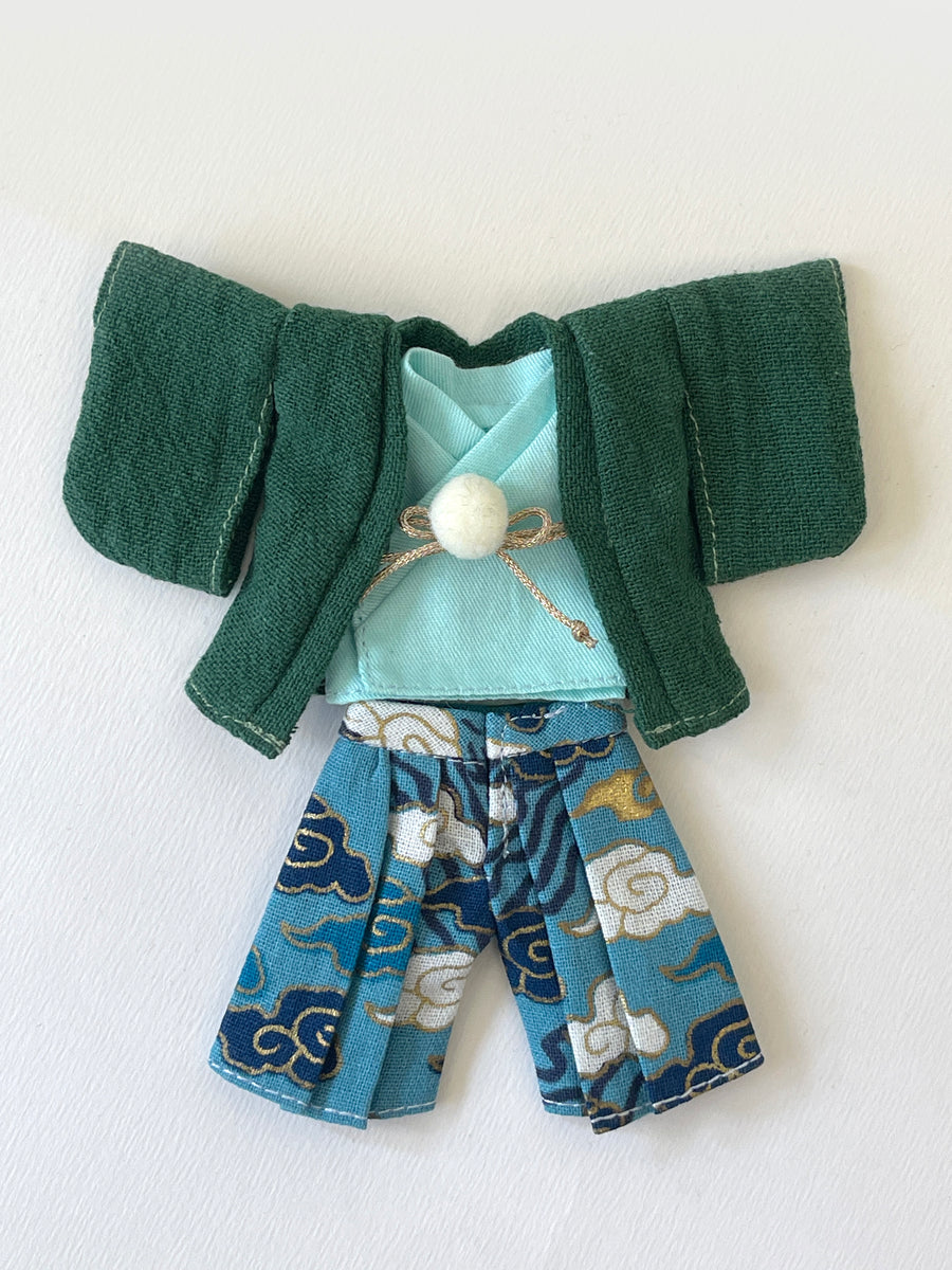 [MDF011c] KIMONO set C ♡ 綠色 ♡  肥妹/pocket mui size♡