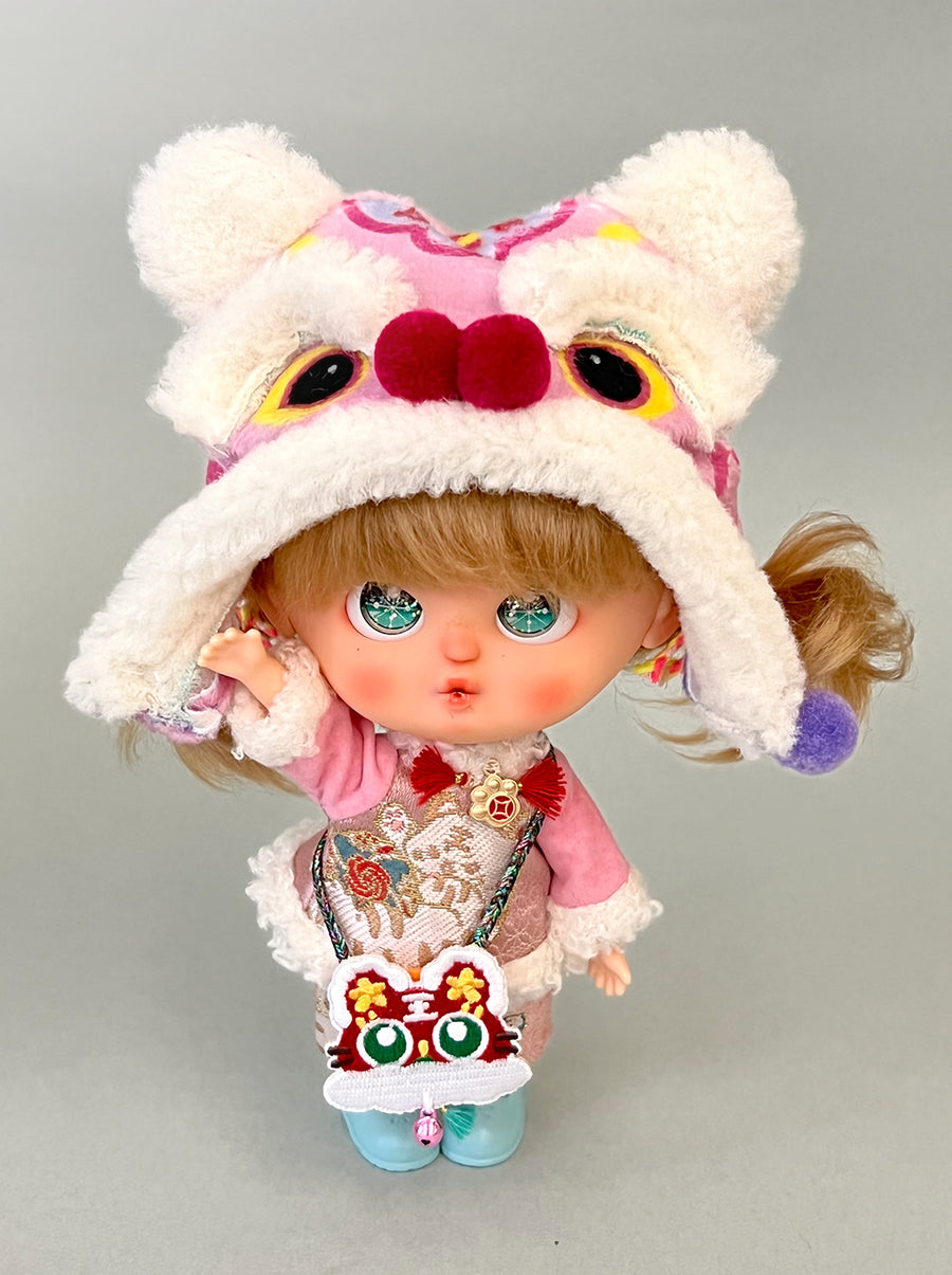 [MDF004] Pink Lunar Tiger outfit 寅年賀年衫套裝 (粉紅色)   ♡♡ 預訂 Preorder ♡♡