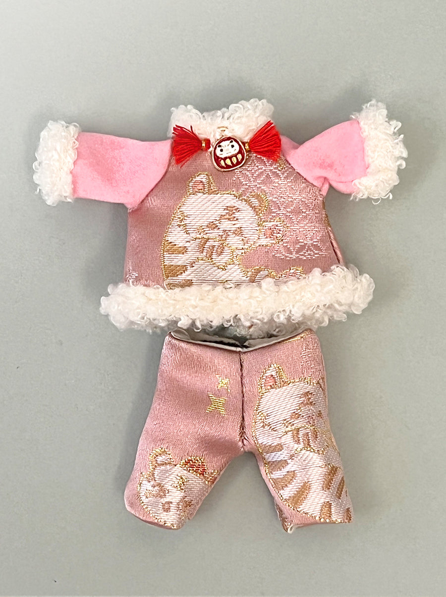 [MDF004] Pink Lunar Tiger outfit 寅年賀年衫套裝 (粉紅色)   ♡♡ 預訂 Preorder ♡♡