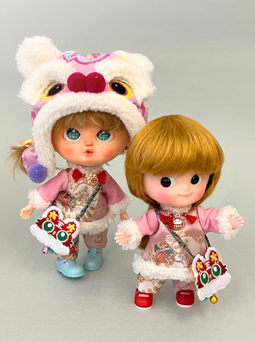 [MDF004] Pink Lunar Tiger outfit 寅年賀年衫套裝 (粉紅色)   ♡♡ 預訂 Preorder ♡♡
