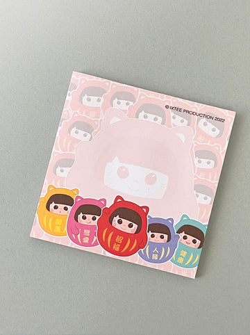[MM003] Daruma Tumbling  Memo 達摩便利貼