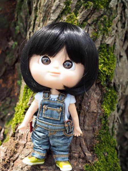 [OF150LL] TTYA Long Jumpsuit (Light Denim)