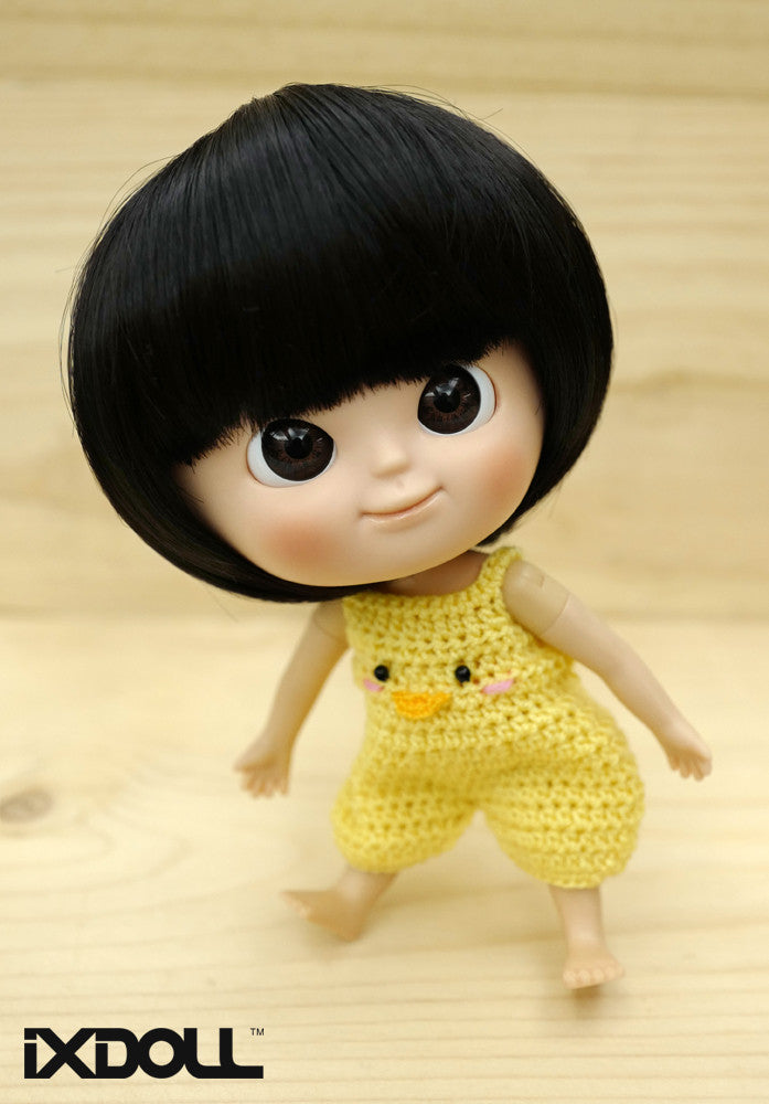 [OF180] Hand Knit Swimwear Jumpsuit (Duck)