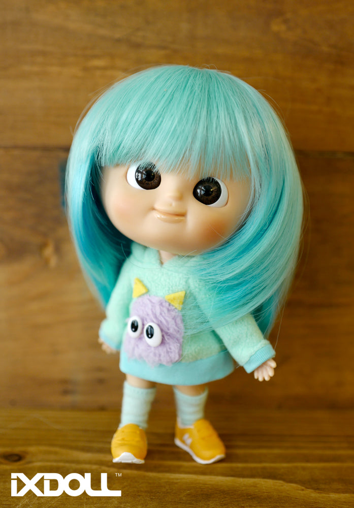 [OF233] Colorfully Sock (Pale Mint)