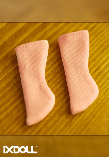 [OF235] Colorfully Sock (Pale Pink)