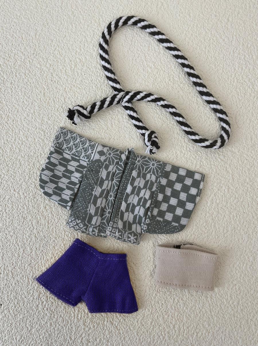 [OF441b-O] 浴衣Yukata Boy Blue ** AMMC/MMC size outfit**