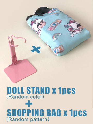 [Combo set] Doll Stand & Shopping Bag