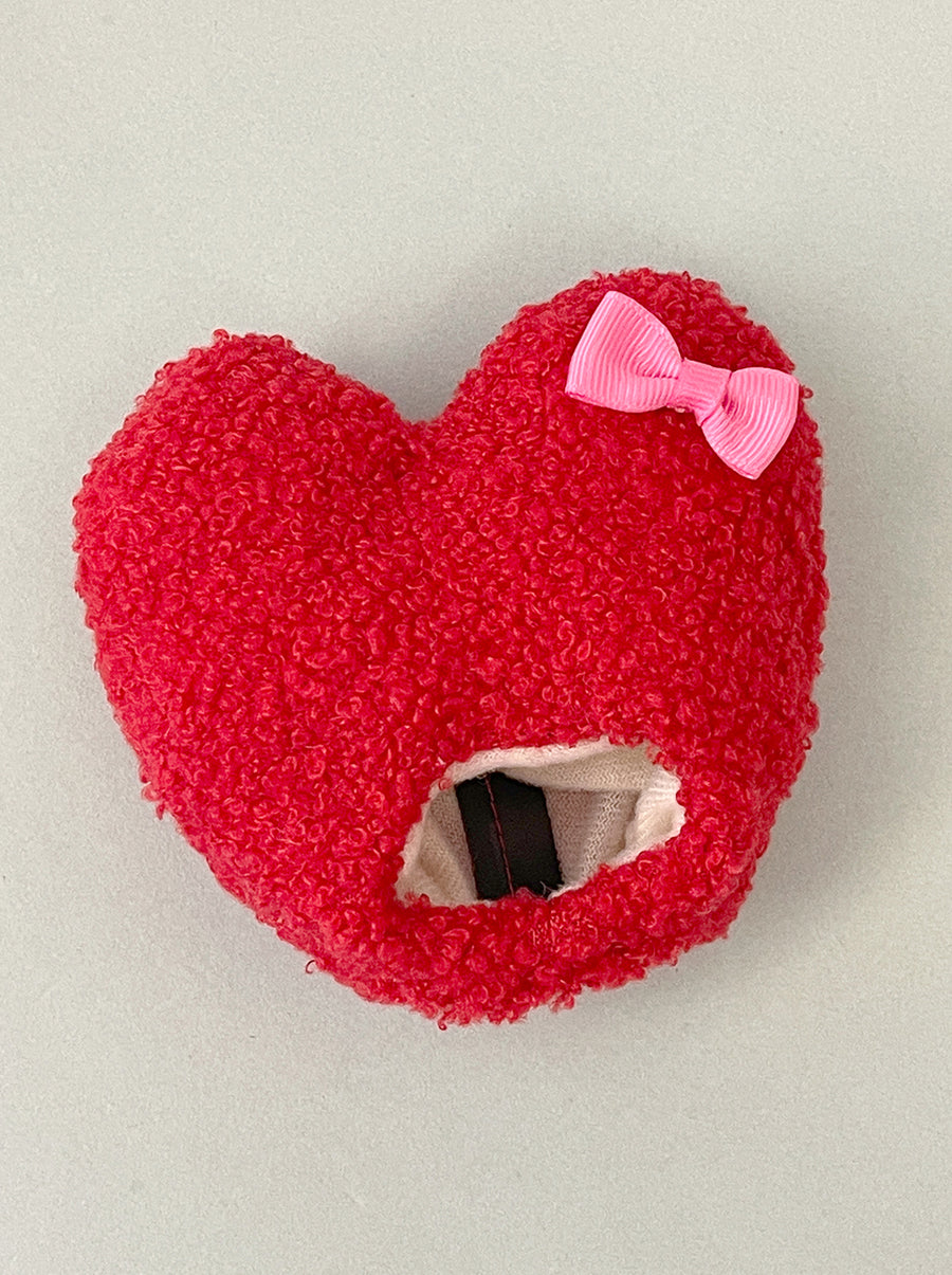 [MDF009] Valentine Red Heart Shape Hat ♡ 紅色心心帽♡