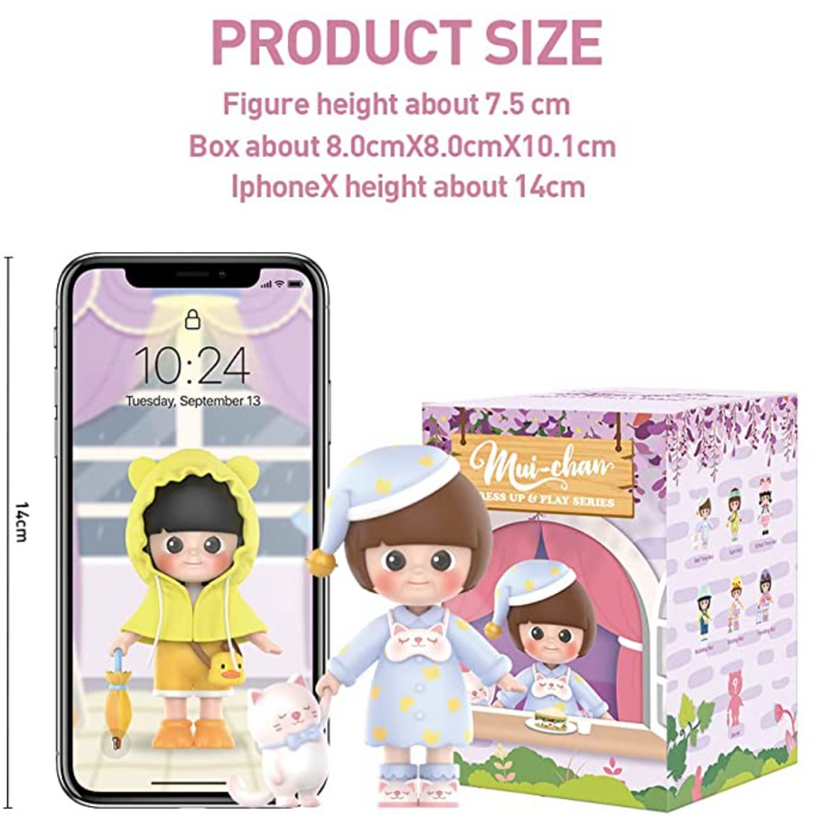 [BB001-1] Mui-Chan Dress Up & Play Blind Box Series (Single Box/ Random)