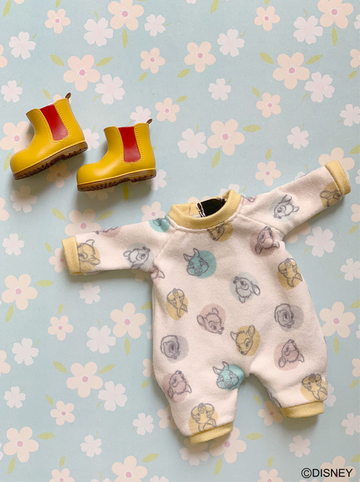 [OF375] Disney Bambi Edition - Jumpsuit /Mustard ver.(Exclusively For Hong Kong)