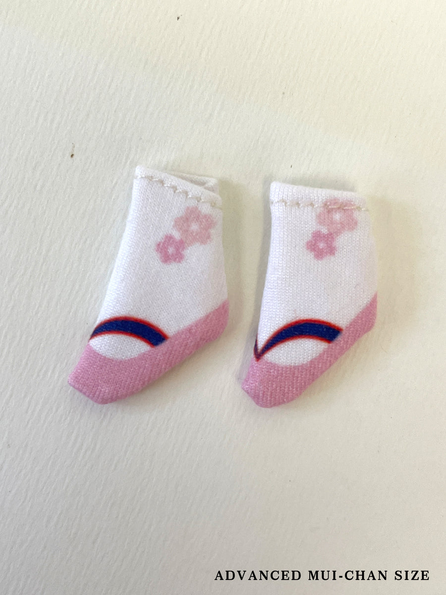 [OF444a-O] 和風sock / Pink ** AMMC/MMC size sock**