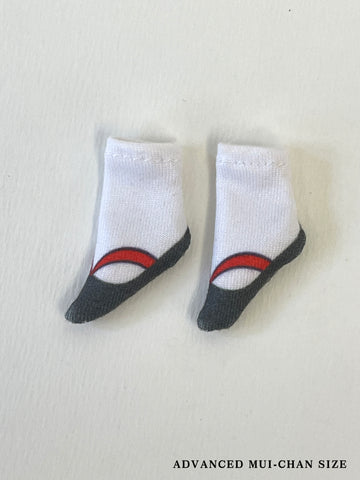 [OF444f-O] 和風sock / Black ** AMMC/MMC size sock**