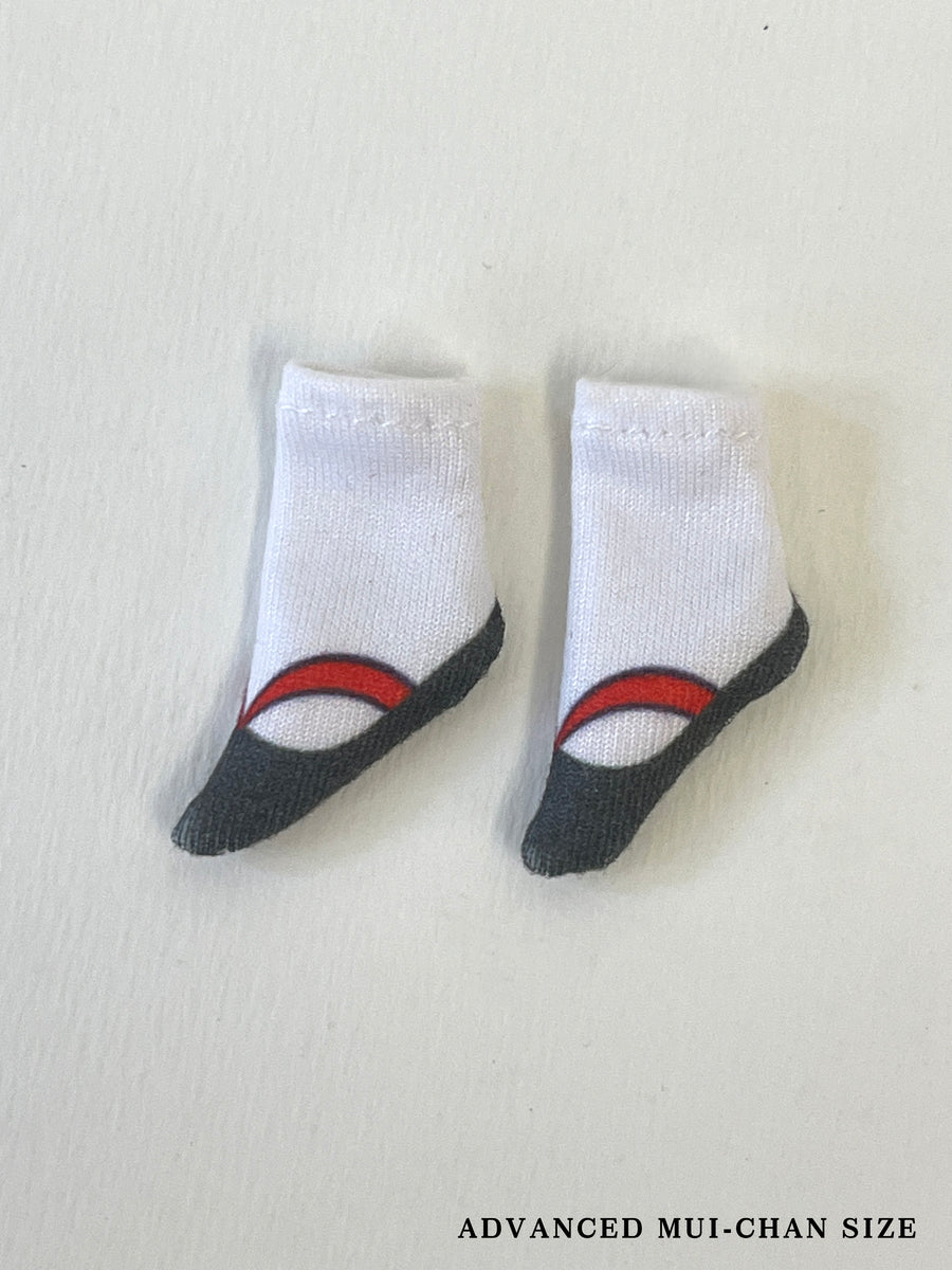 [OF444f-O] 和風sock / Black ** AMMC/MMC size sock**