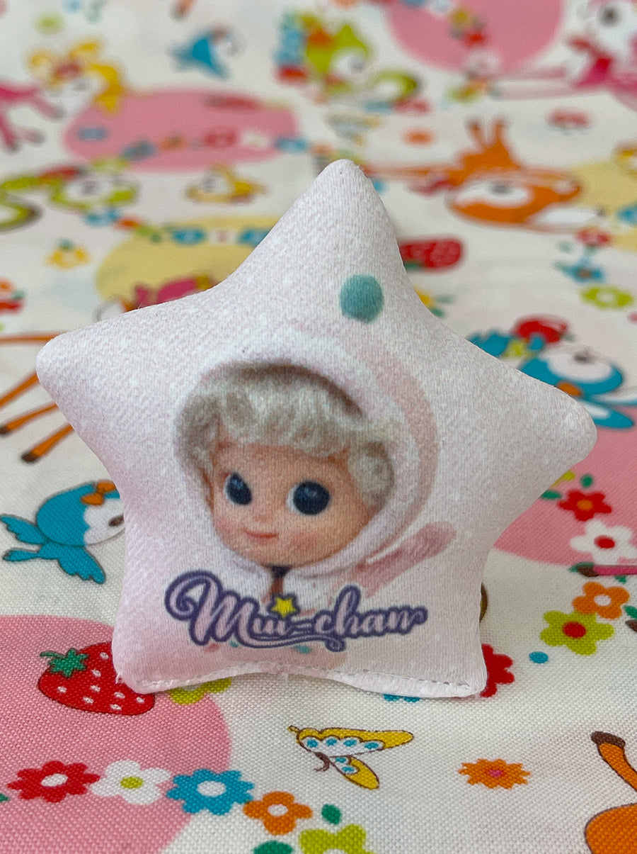 [MBC06-O] Mui's Baby Mini Cushion / Showa Baby Star