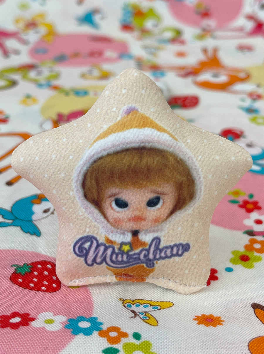 [MBC06-O] Mui's Baby Mini Cushion / Showa Baby Star