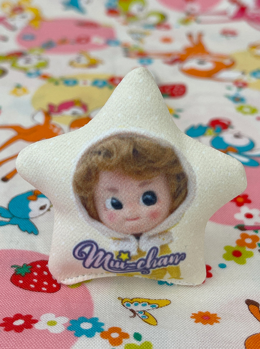 [MBC06-O] Mui's Baby Mini Cushion / Showa Baby Star