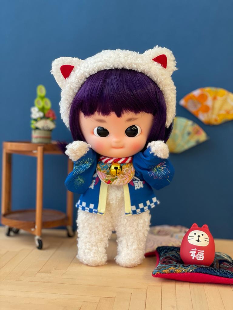[M17d] MakeUrMuiChan AMMC-  ♡ 招財貓 purple ♡