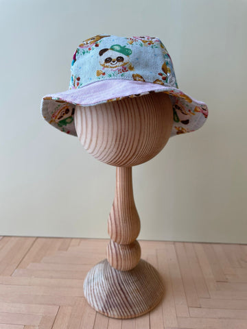 [AHT60b] Mui Summer Hat 花花動物 / Floral animal  ♡♡ AMMC size ♡♡