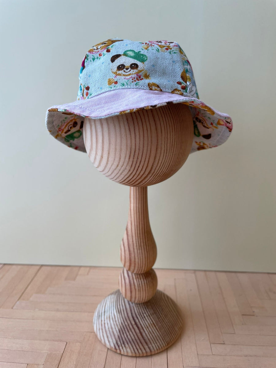 [AHT60b] Mui Summer Hat 花花動物 / Floral animal  ♡♡ AMMC size ♡♡