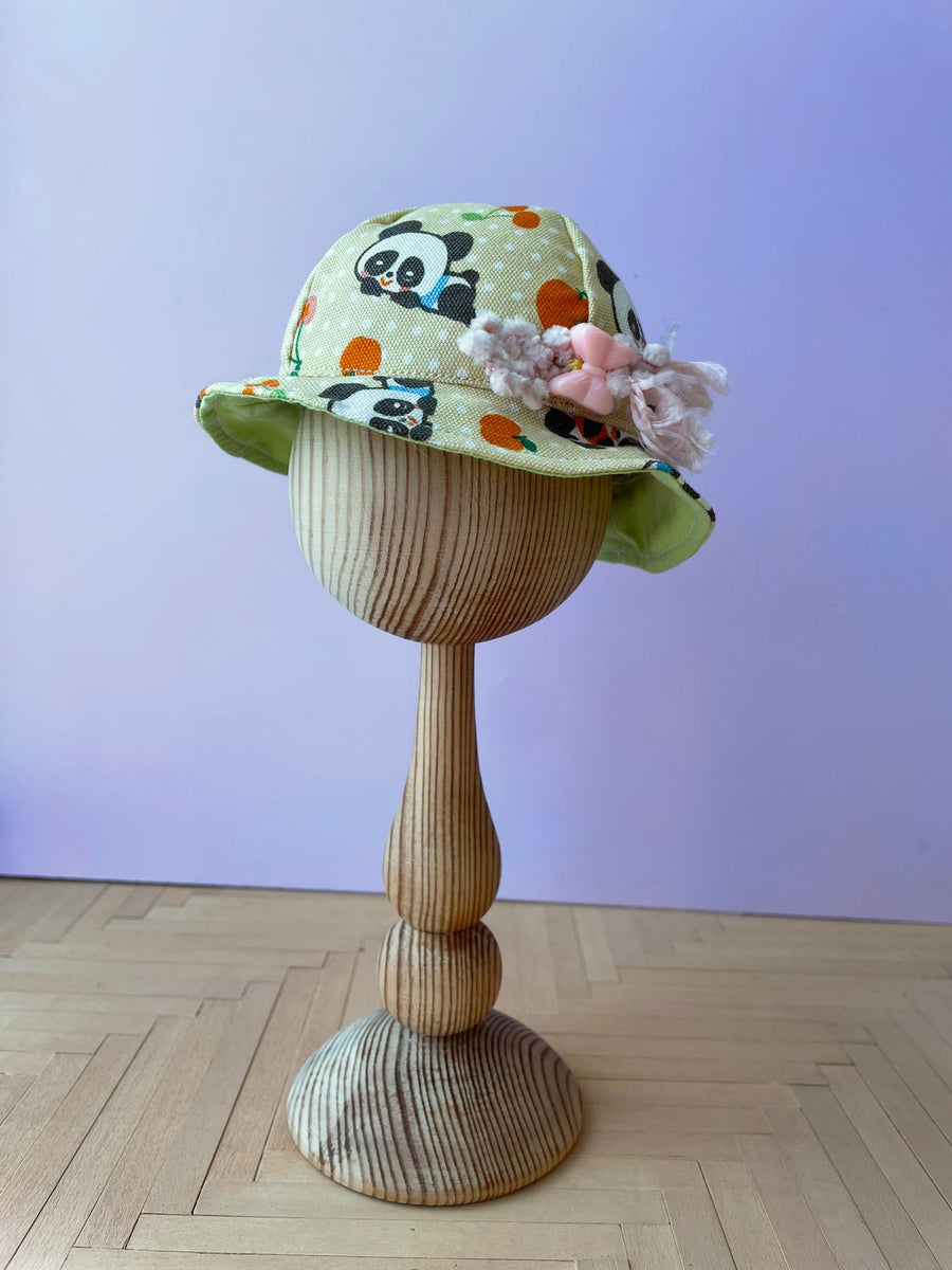 [AHT60a] Mui Summer Hat 熊貓 / Panda  ♡♡ AMMC size ♡♡